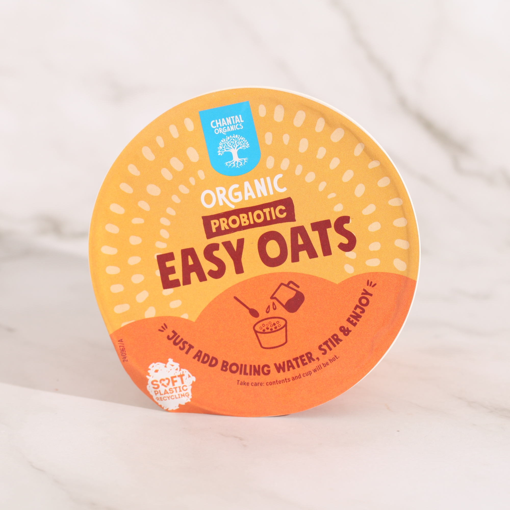 Probiotic Easy Oats Banana & Cinnamon - Chantal Organics